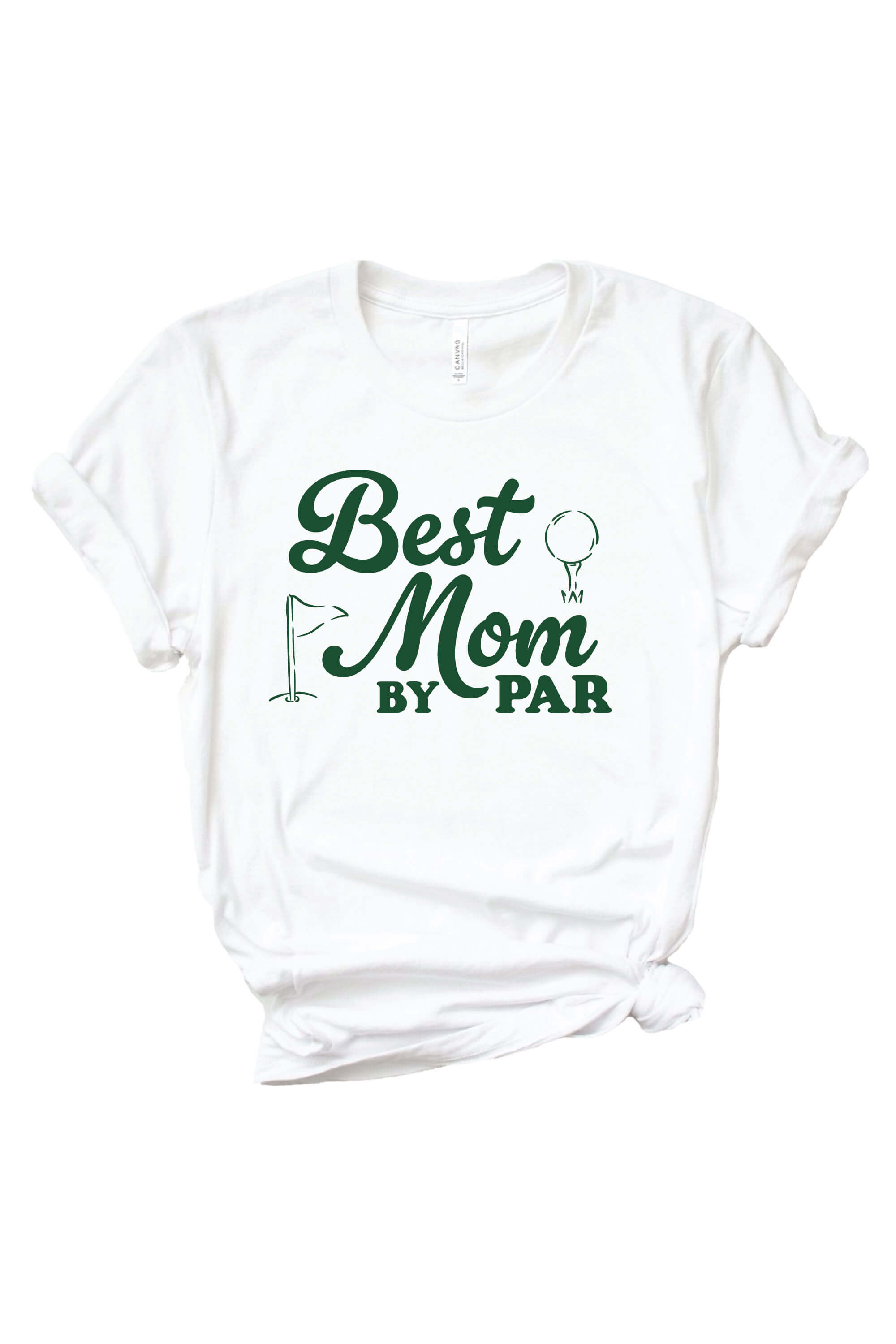 Best Mom By Par Adult Graphic Tee | White