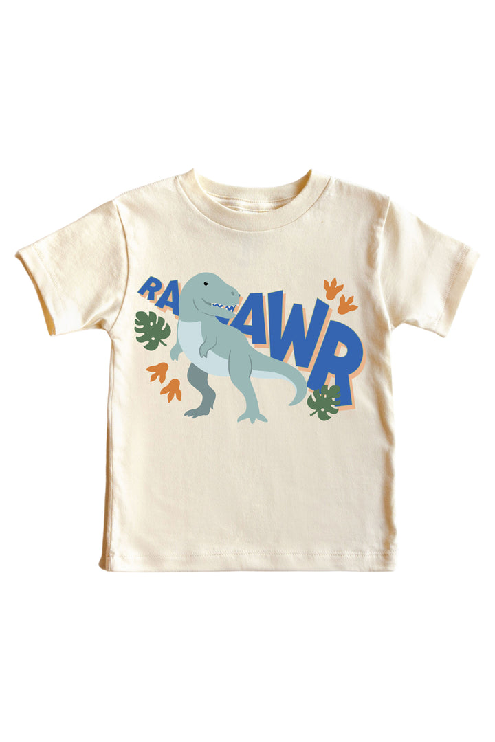 raaaaawr graphic tee for boys 