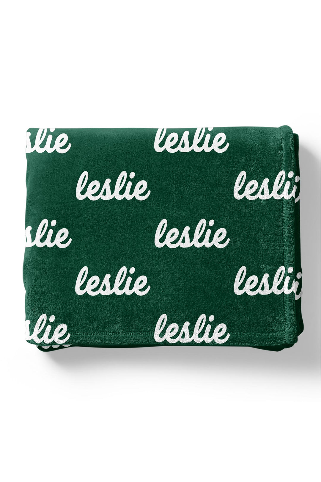 Caden Lane Spearmint-Script-Personalized-Blanket