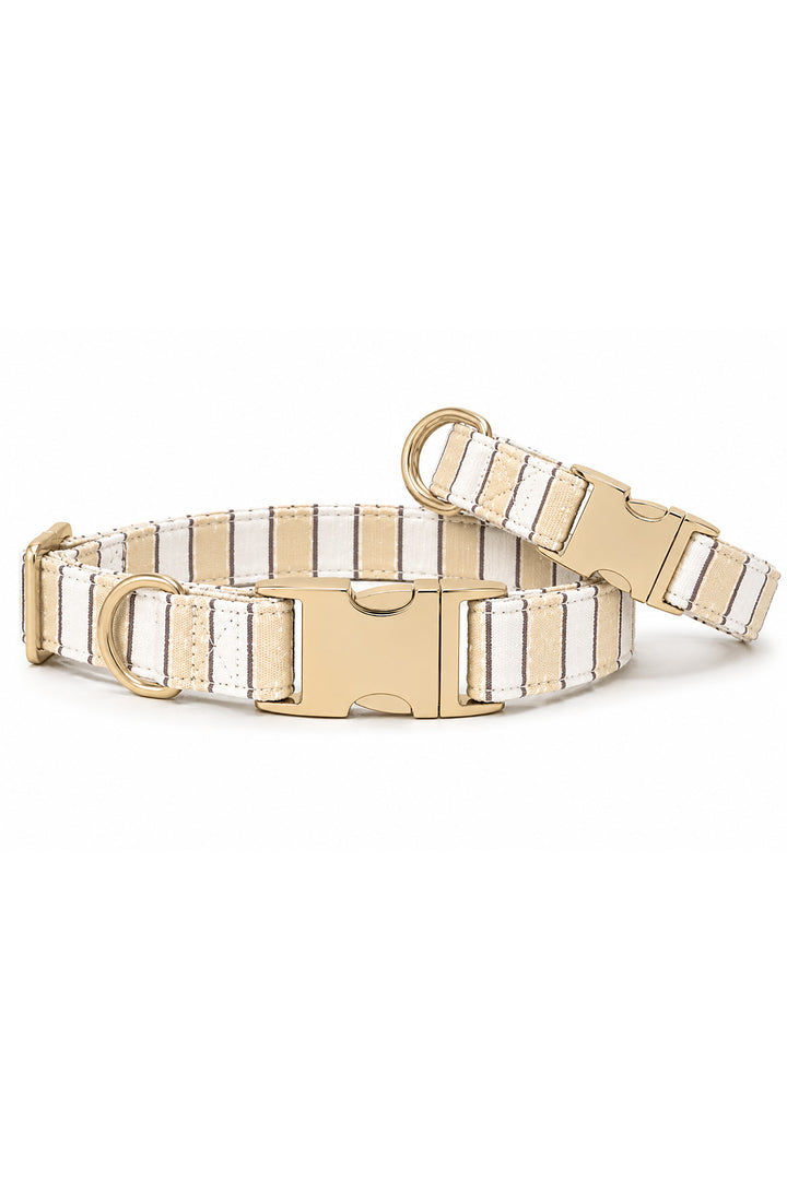 Dog Collar | Biscuit Stripe