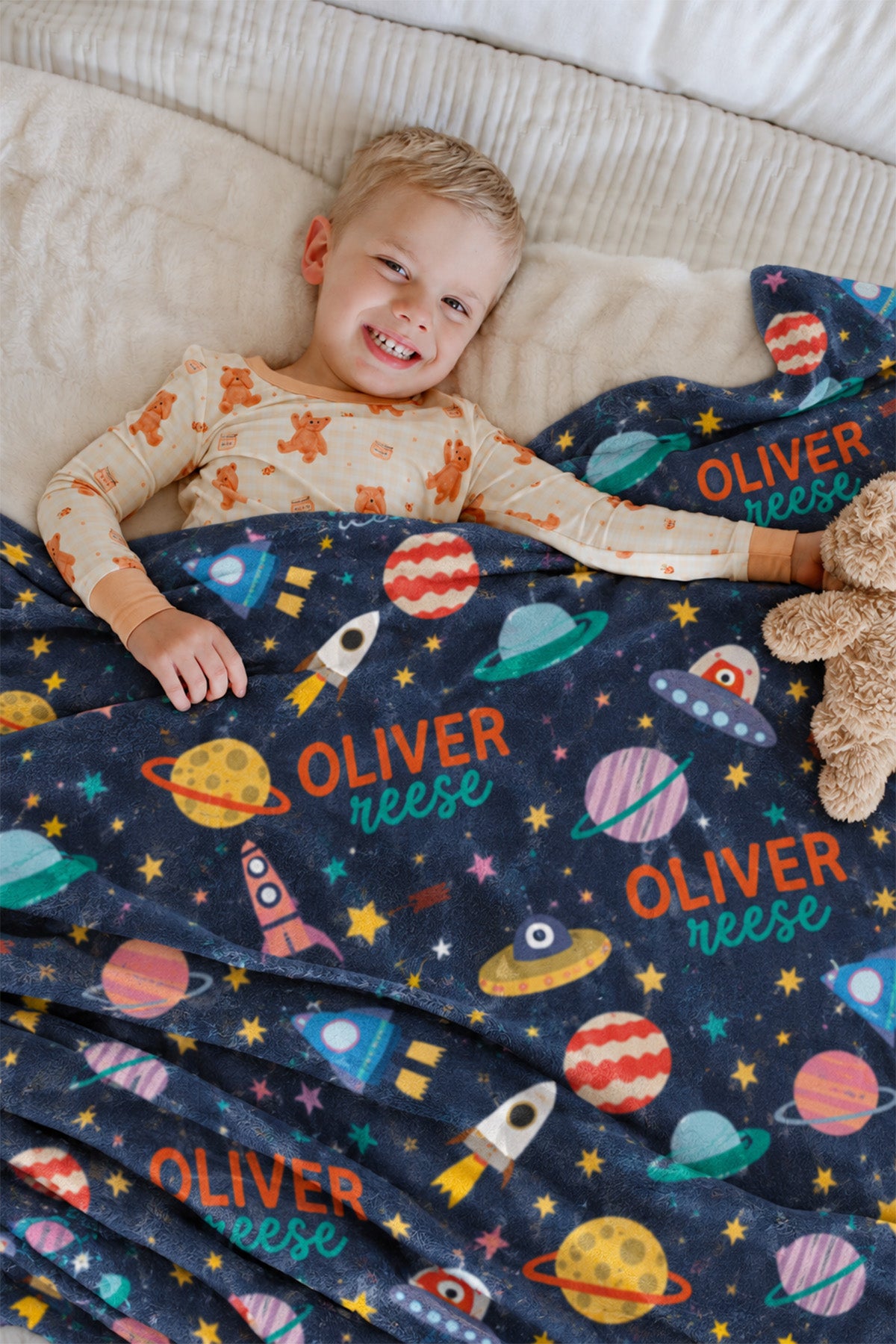Personalized Kids' Blanket |  Star Explorer