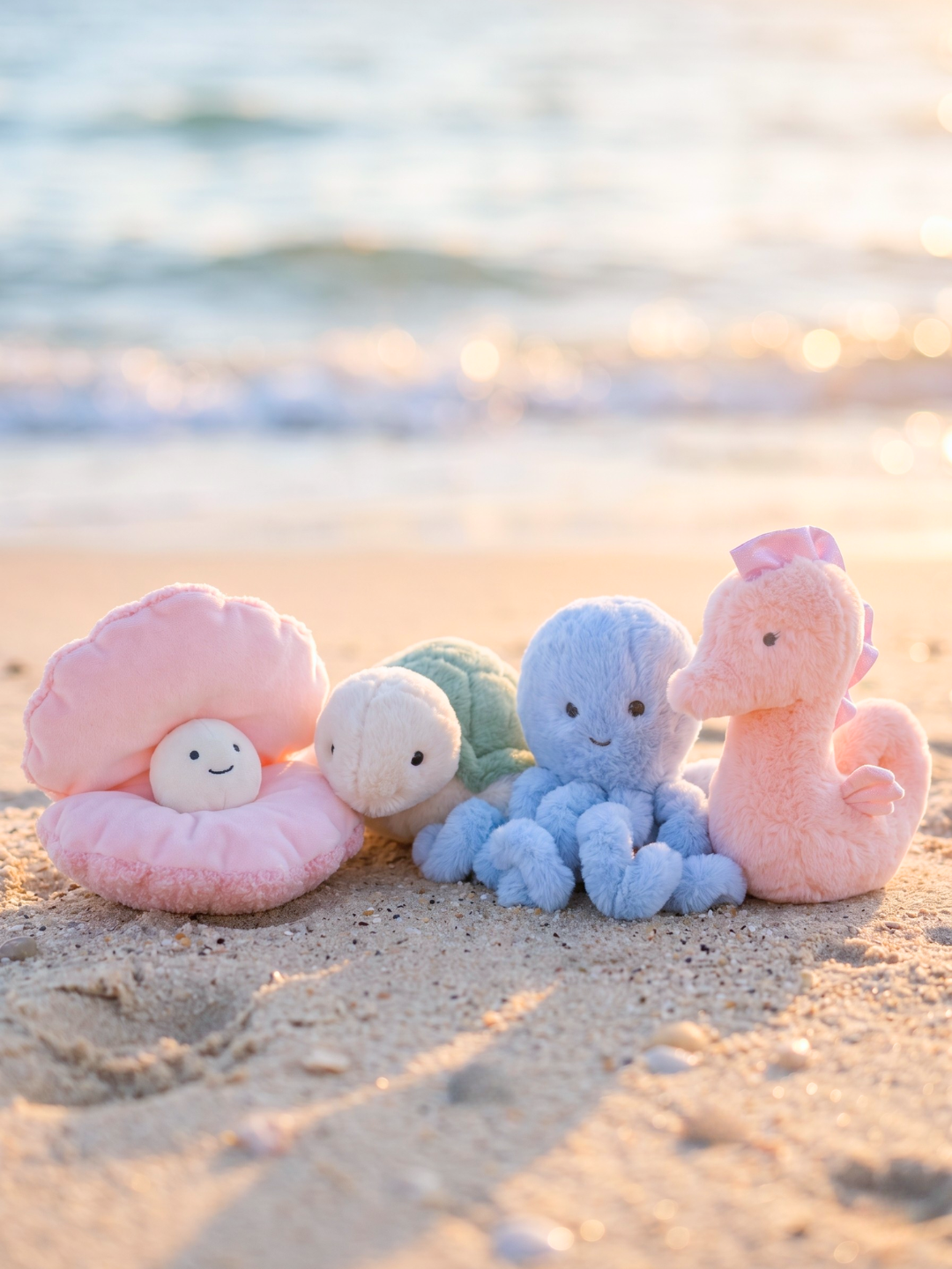 Large Cuddle Plush Friends | Summer Edition