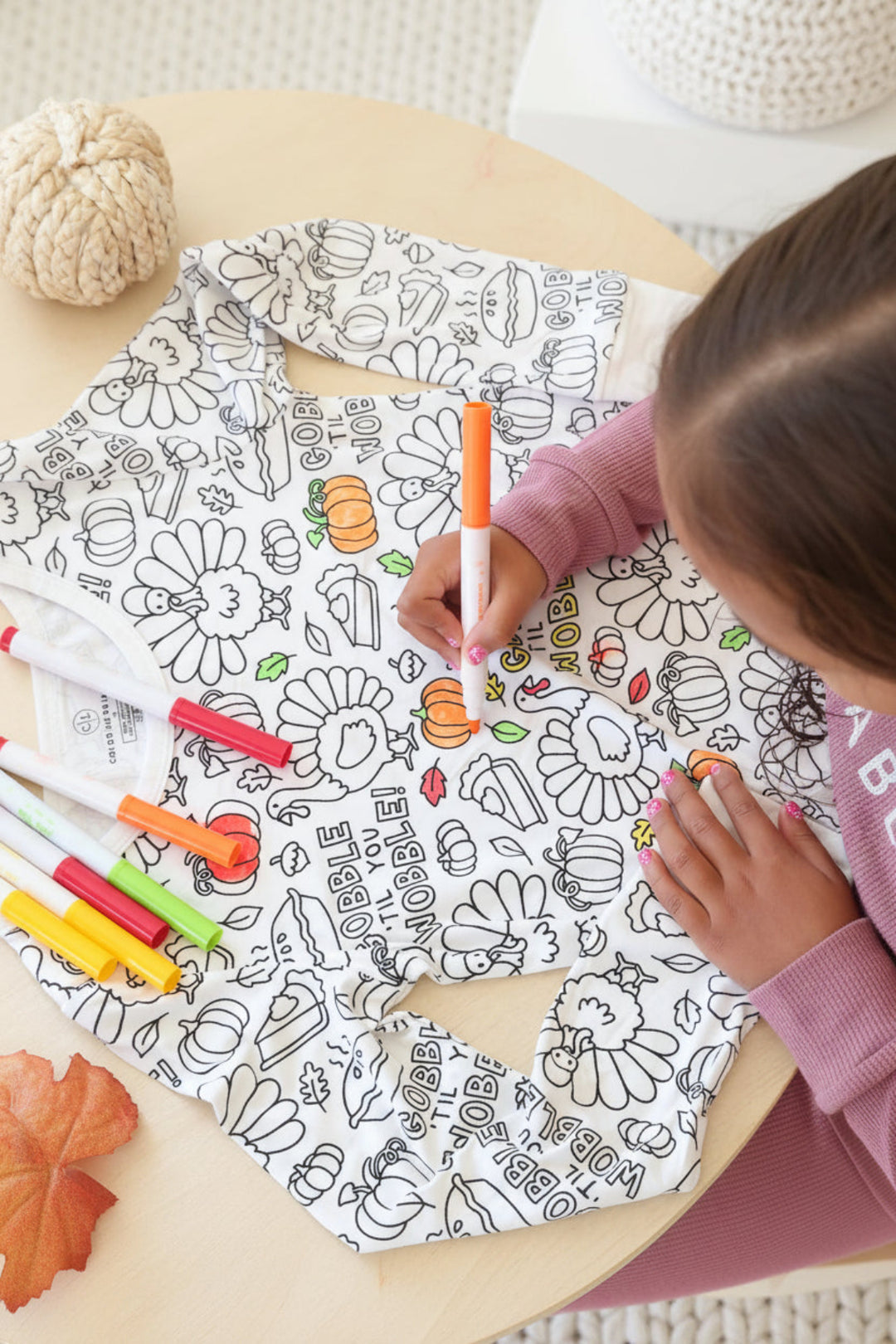 colorme pajama thanksgiving