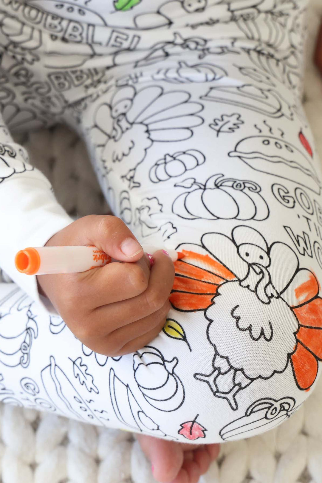 colorme pajama thanksgiving