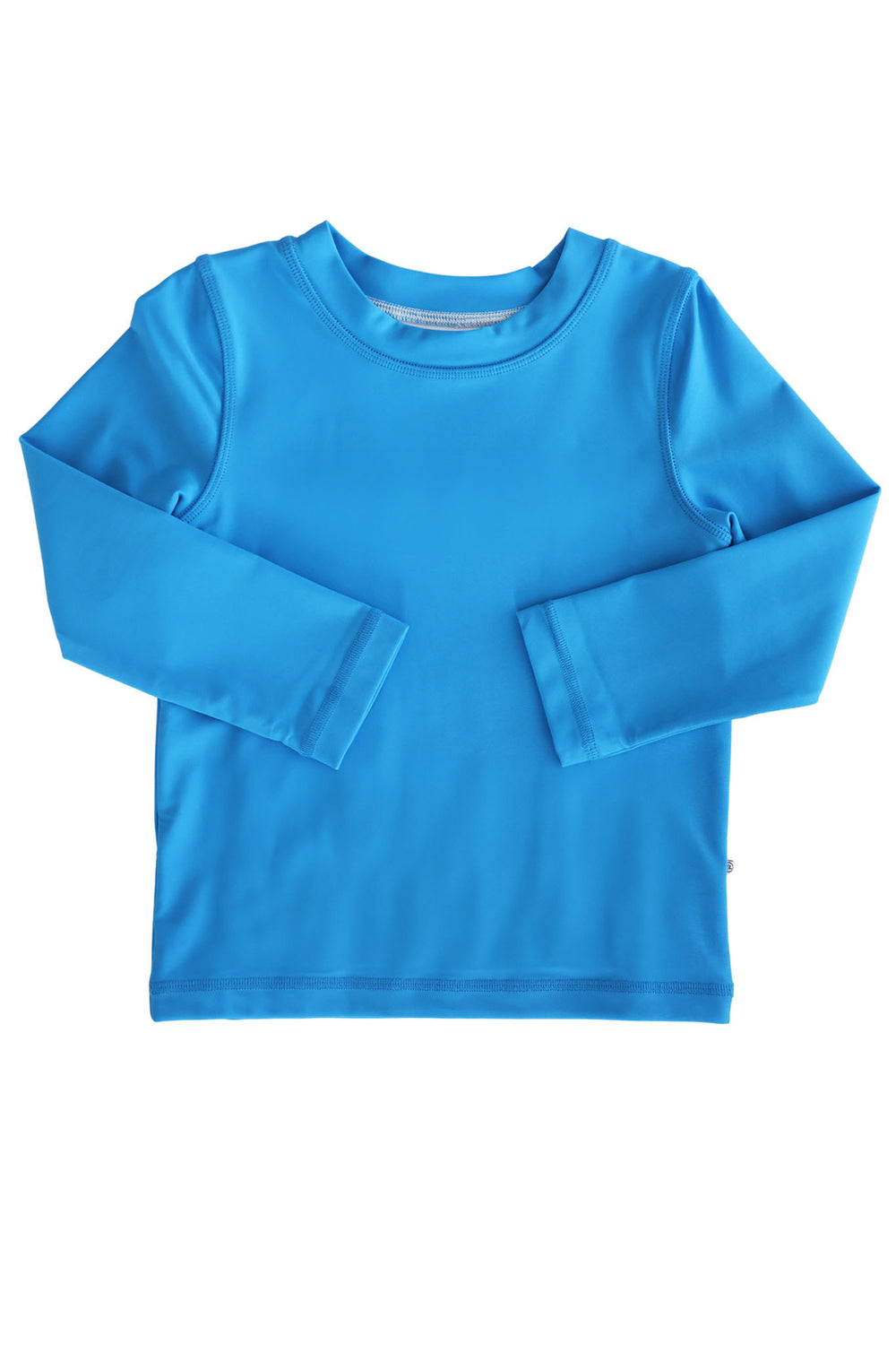 long sleeve rash guard shirt in twilight tide