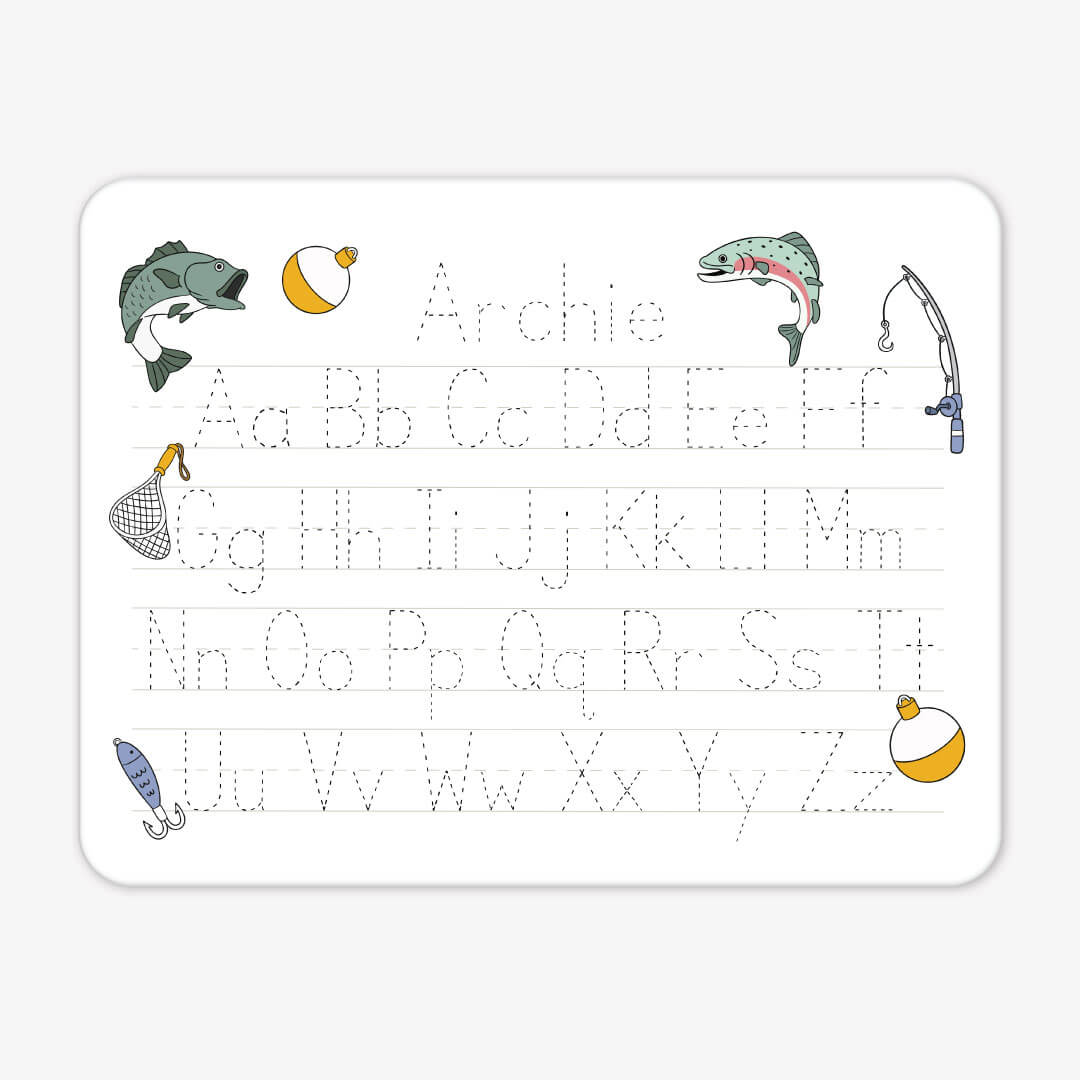 Kids Personalized Whiteboard | Catch of the Day