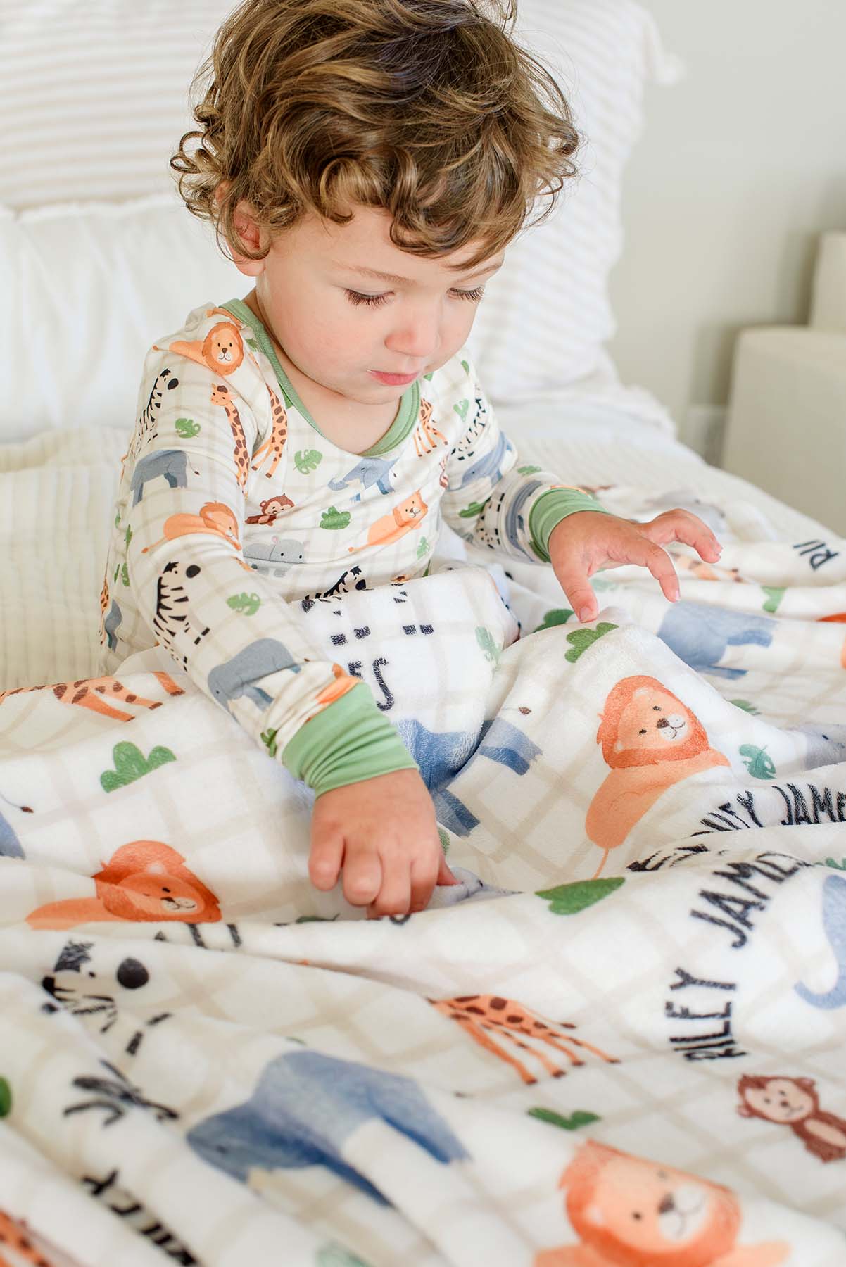 Personalized Kids' Blanket |  Wild Child