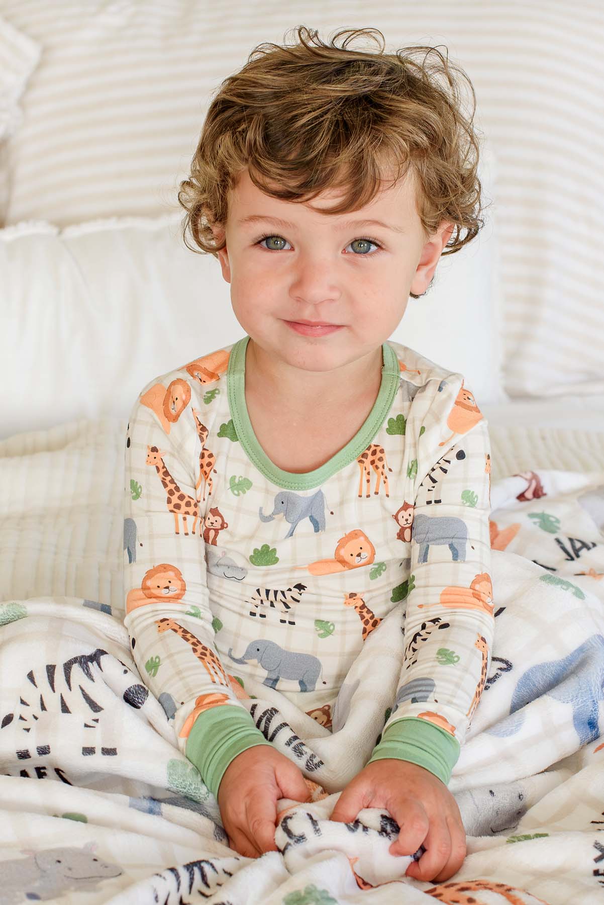 Two-Piece Bamboo Pajamas | Wild Child
