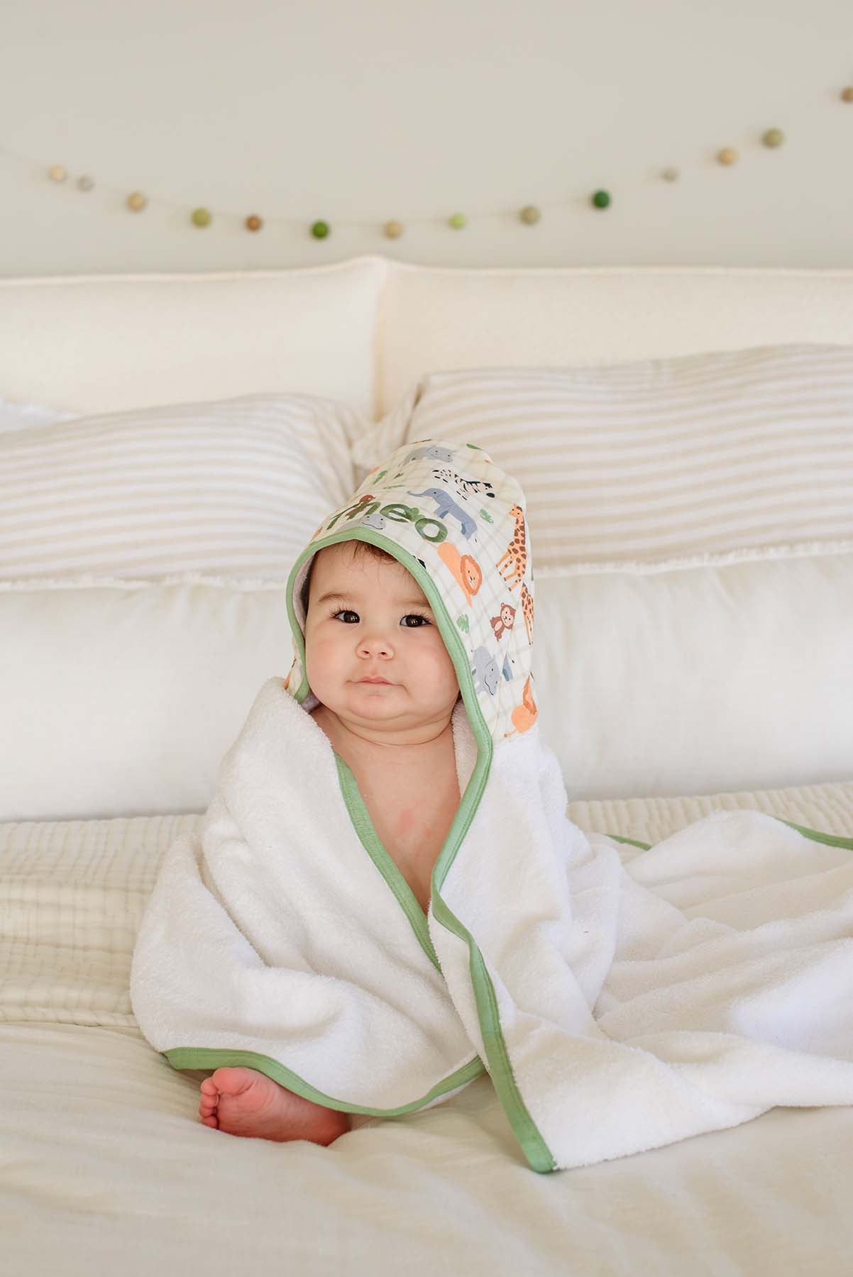 Bamboo Hooded Towel |  Wild Child