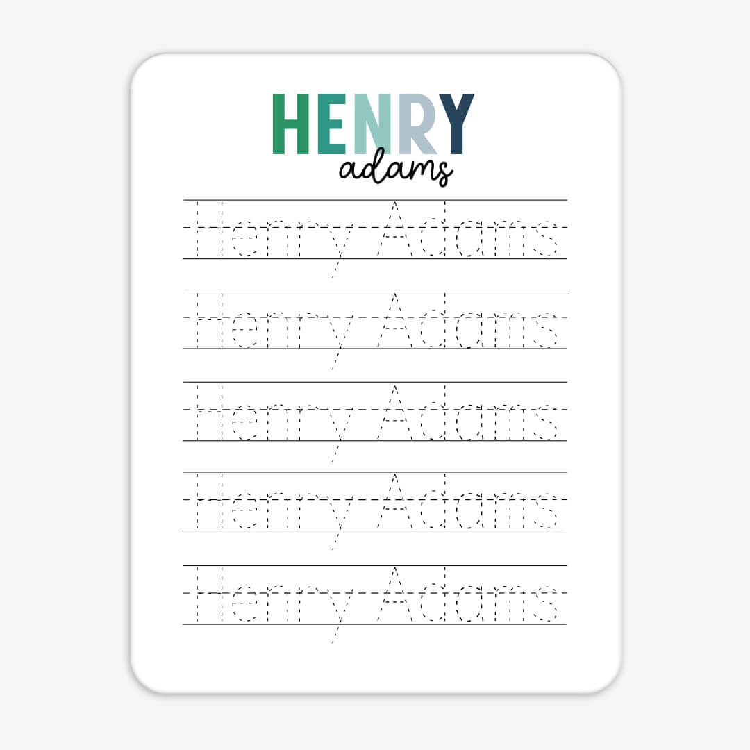 personalized whiteboard with name 