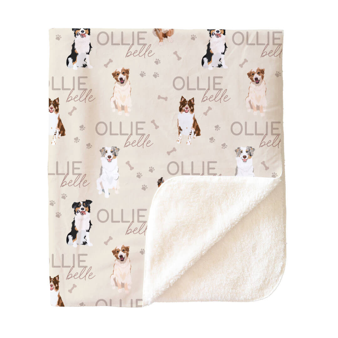 Personalized Kids Blankets | Dog Breeds