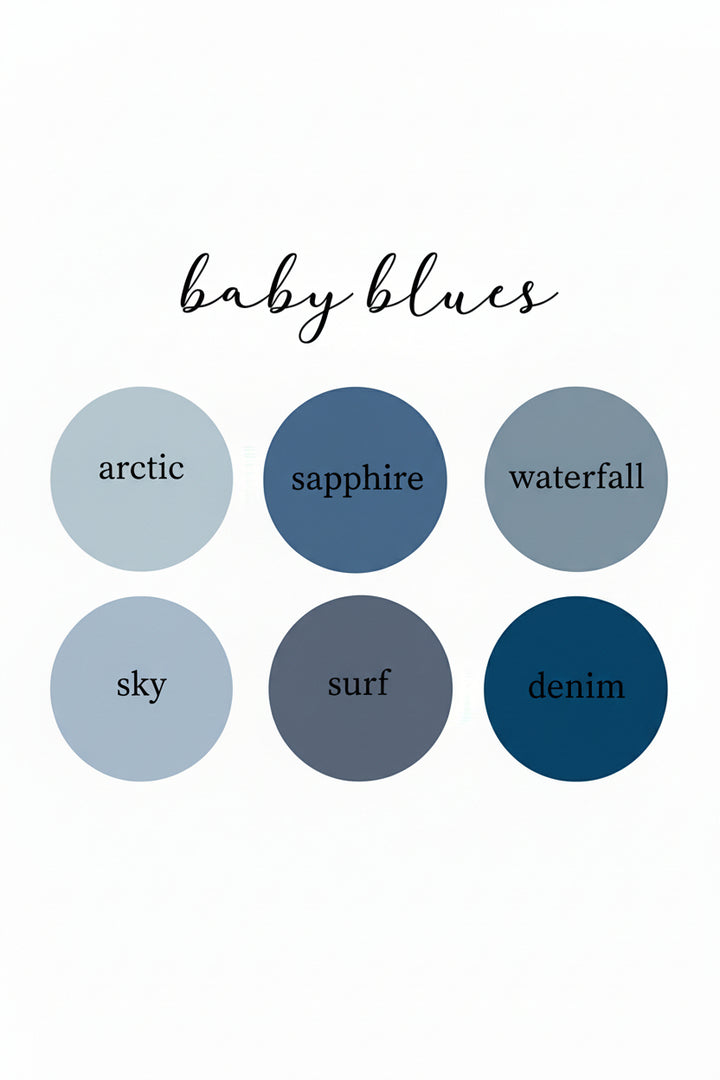 baby blues swatches