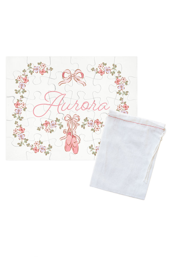 Kids Personalized 30 Piece Puzzle | Ballet Blossoms