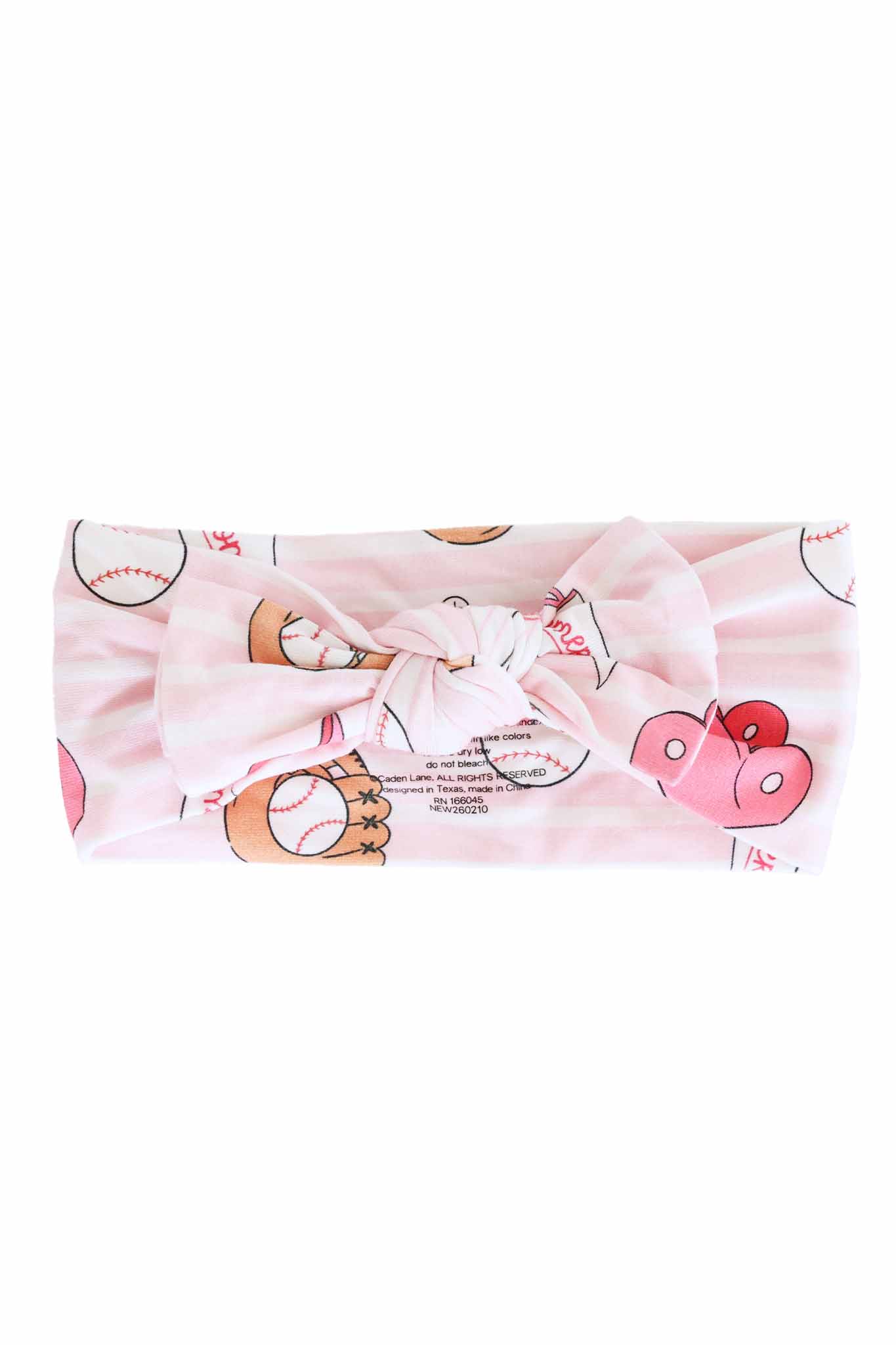 Ballpark Babes Knit Large Bow Headwrap