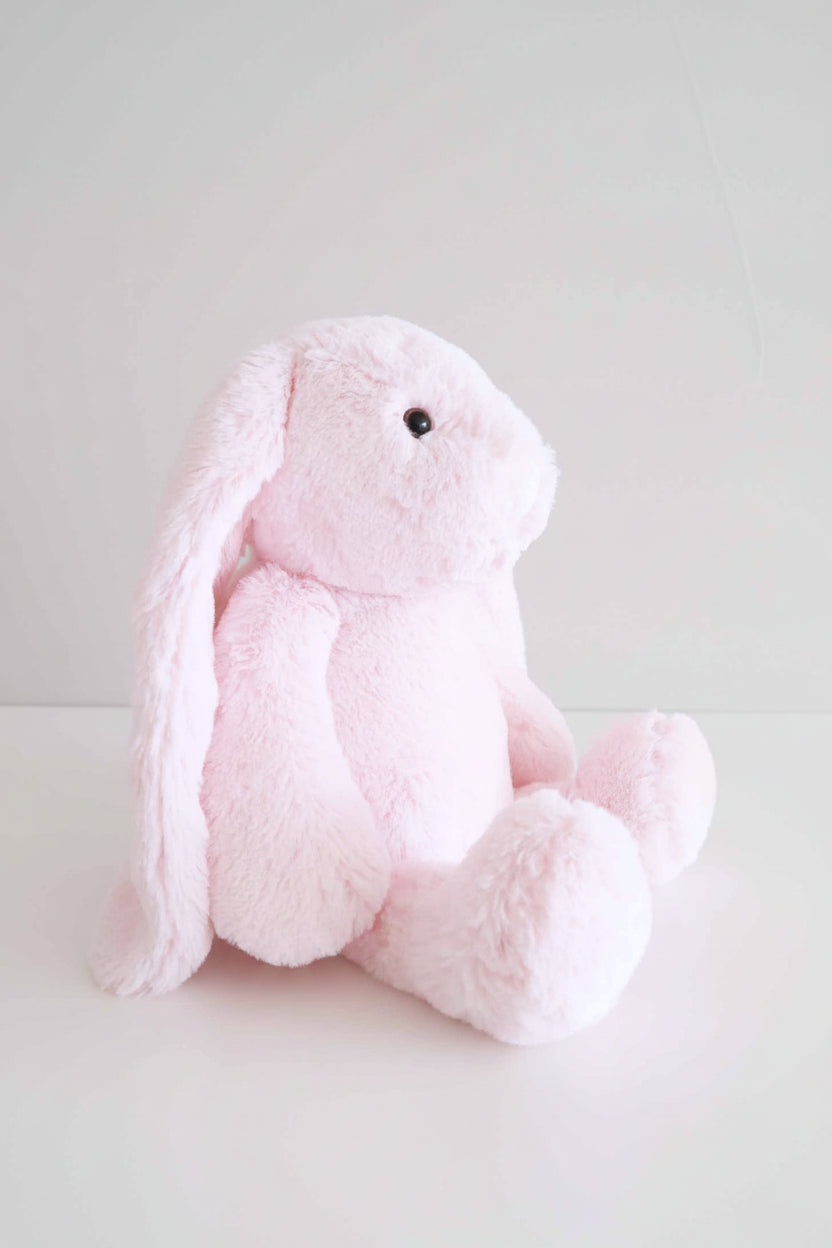 barely pink oversized stuffed bunny for girls 