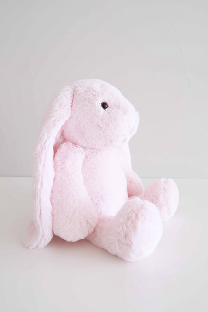 barely pink oversized stuffed bunny for girls 