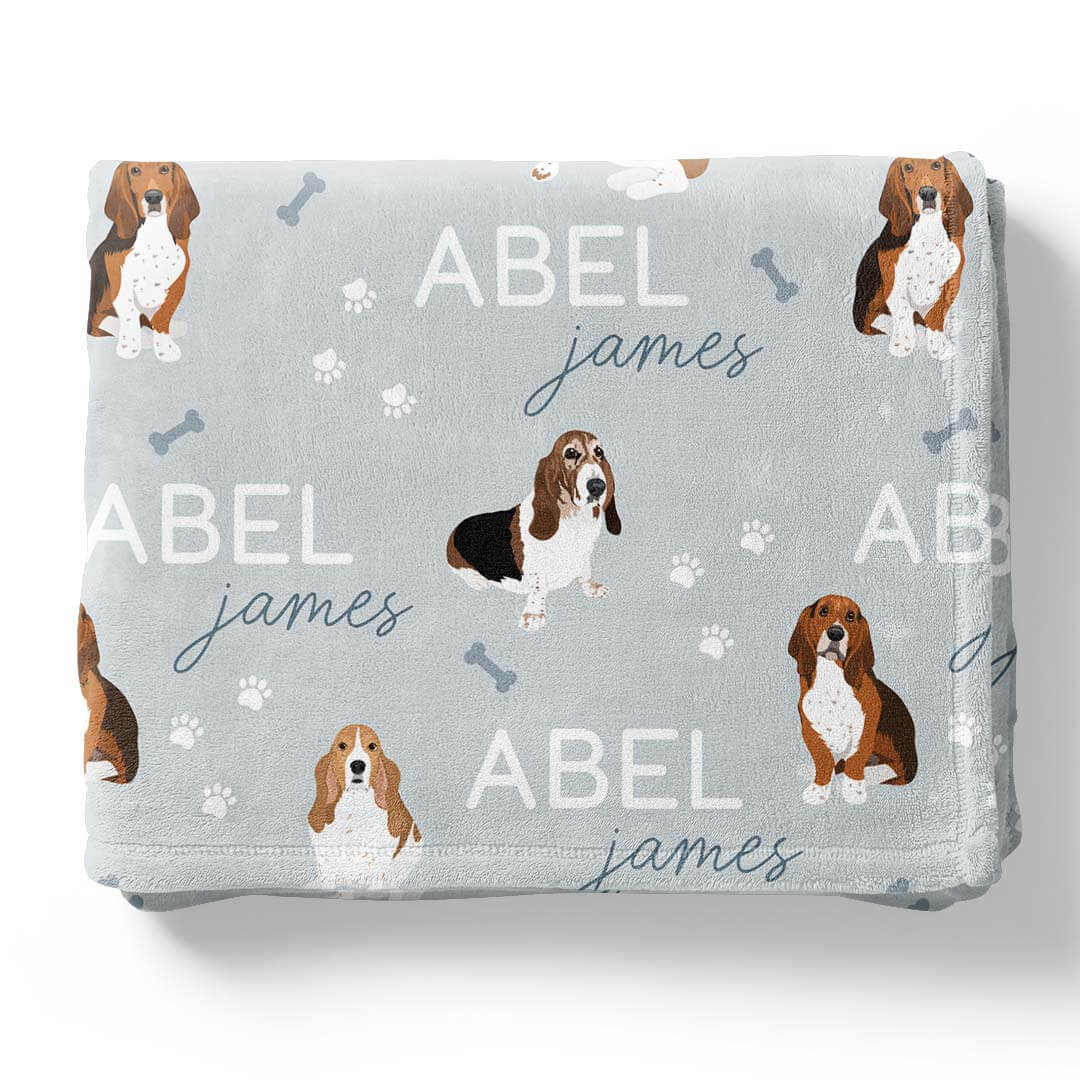 Personalized Kids Blankets | Dog Breeds
