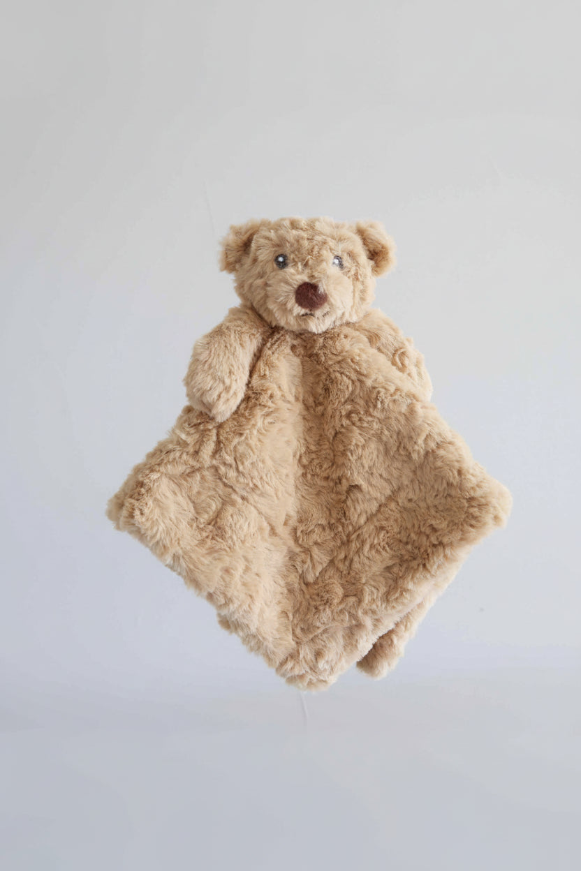 bear plush lovey for babies 
