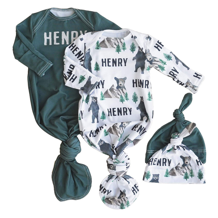 brody's personalized knot gown 