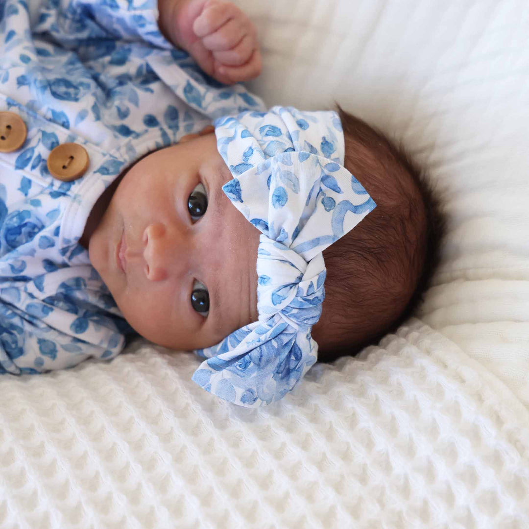 betsy's blooms baby headwrap