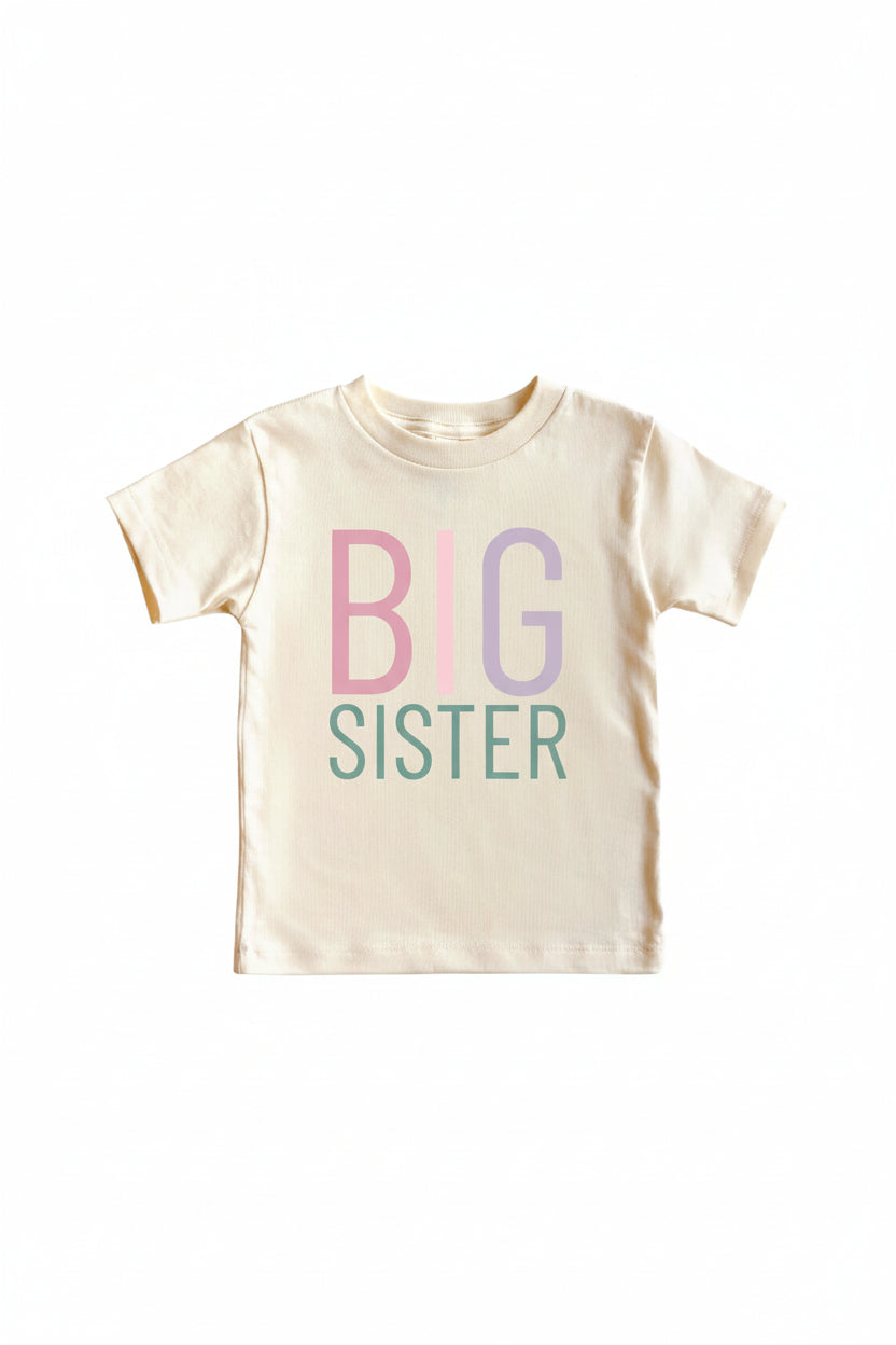 big sister graphic tee natural 