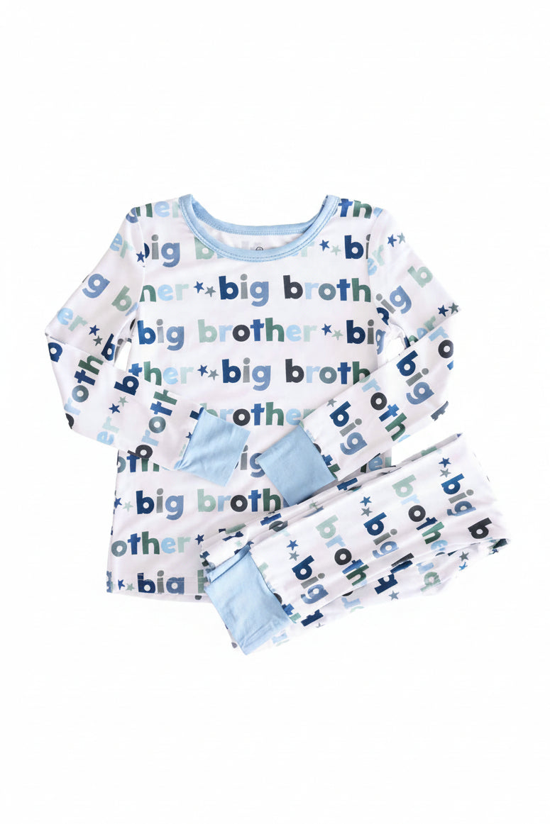 big brother two piece pajama set
