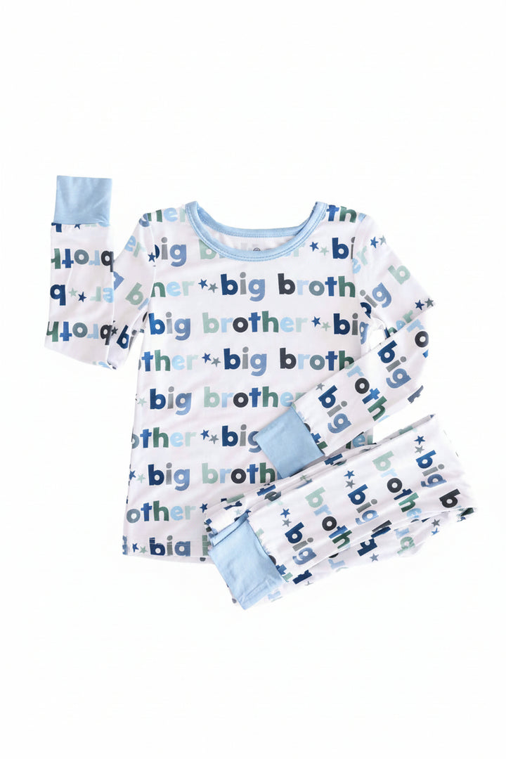 big brother two piece pajama set