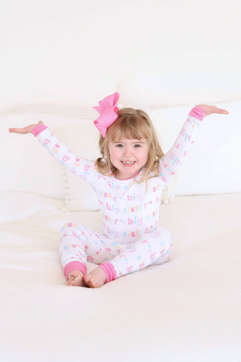 Big Sister Two Piece Pajama Set