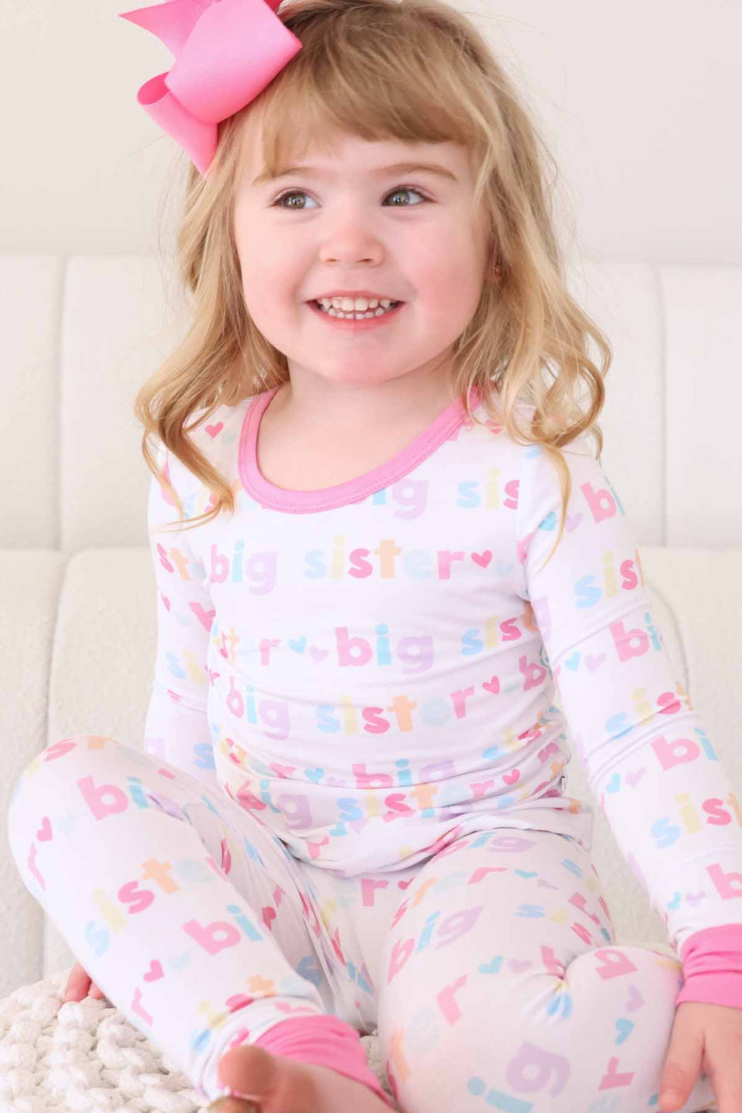 Big Sister Two Piece Pajama Set