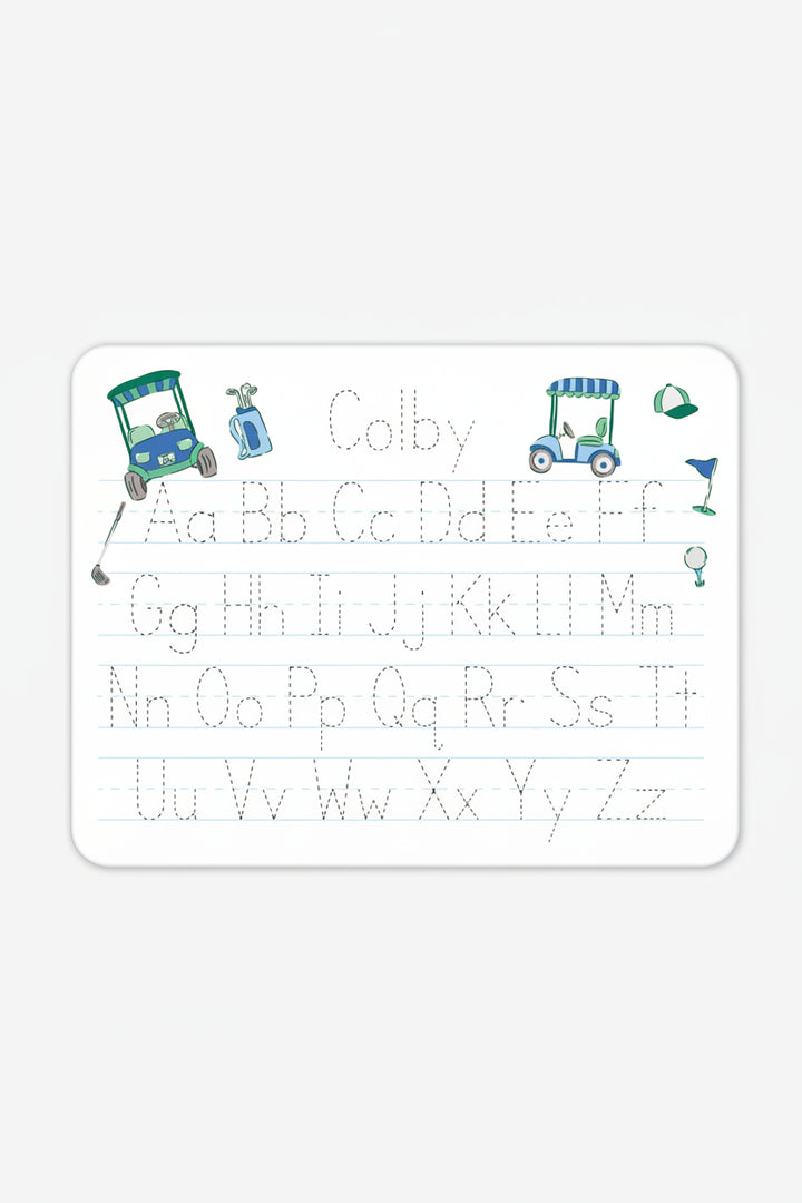 birdie babes golf personalized whiteboard for kids 