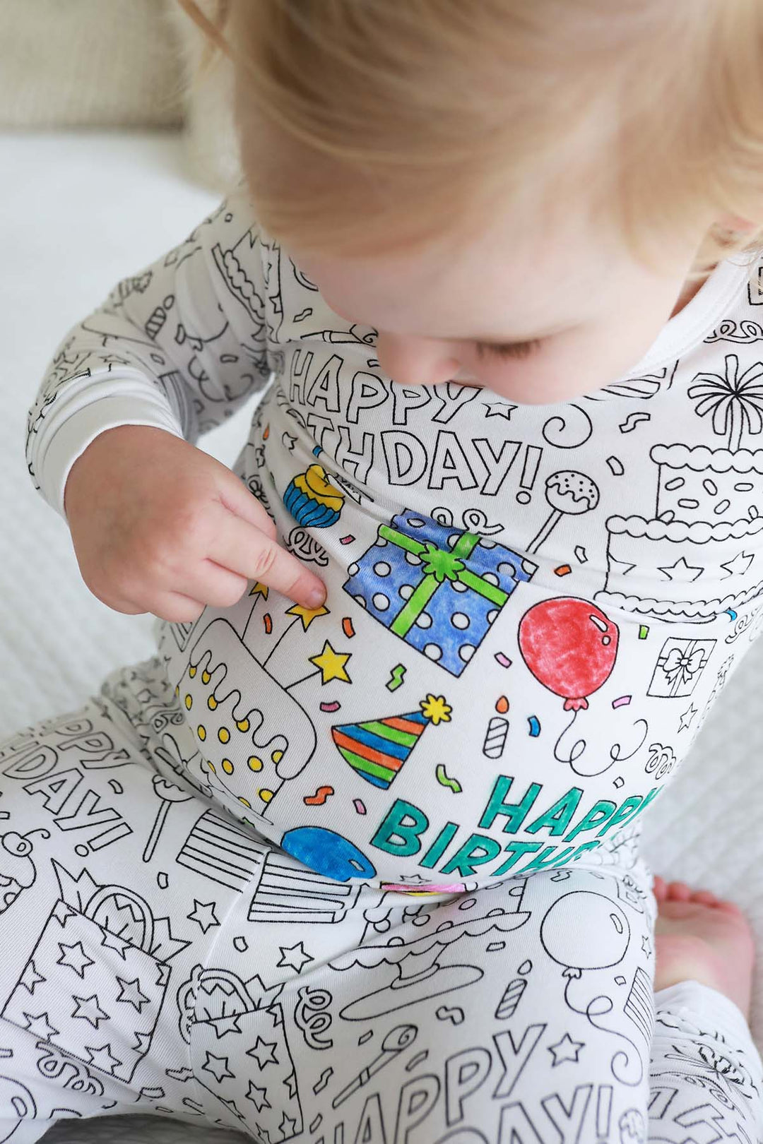 birthday colorme pajama 