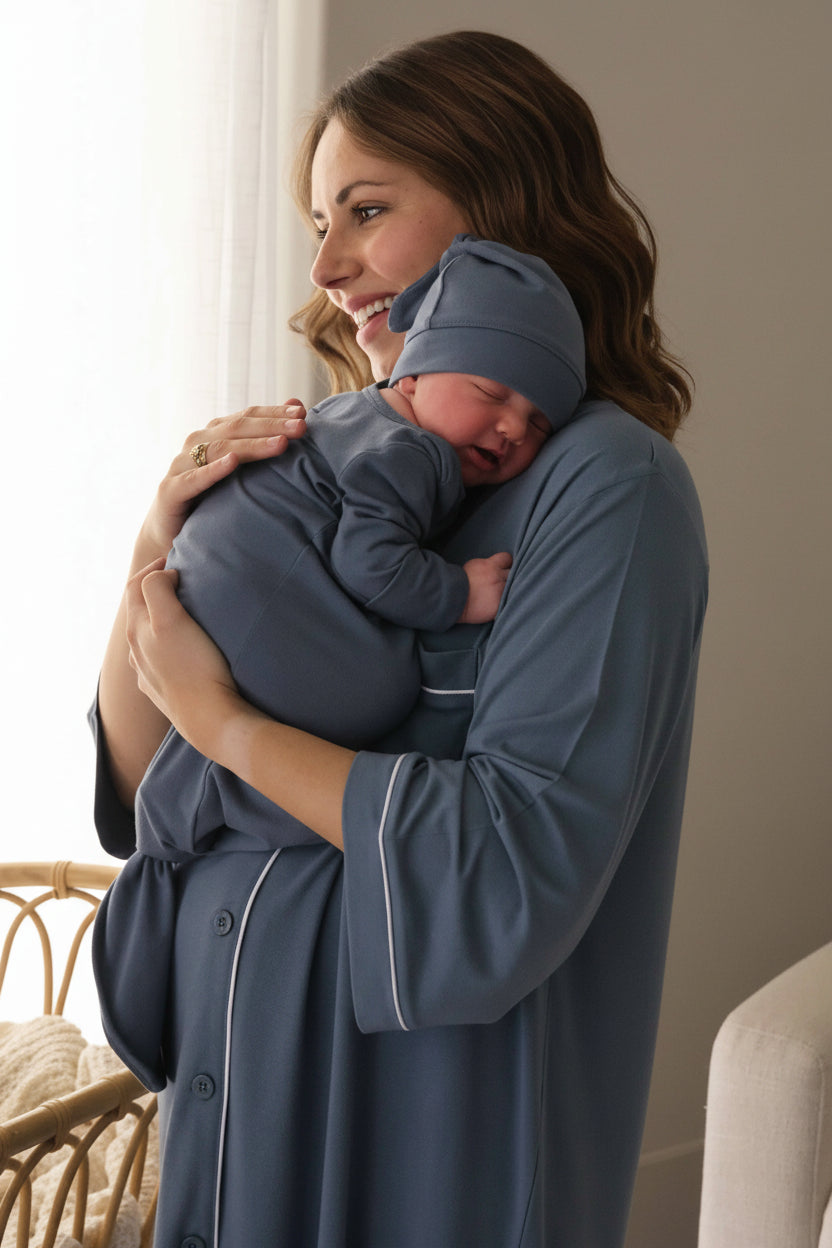 women's hospital nightgown labor & delivery