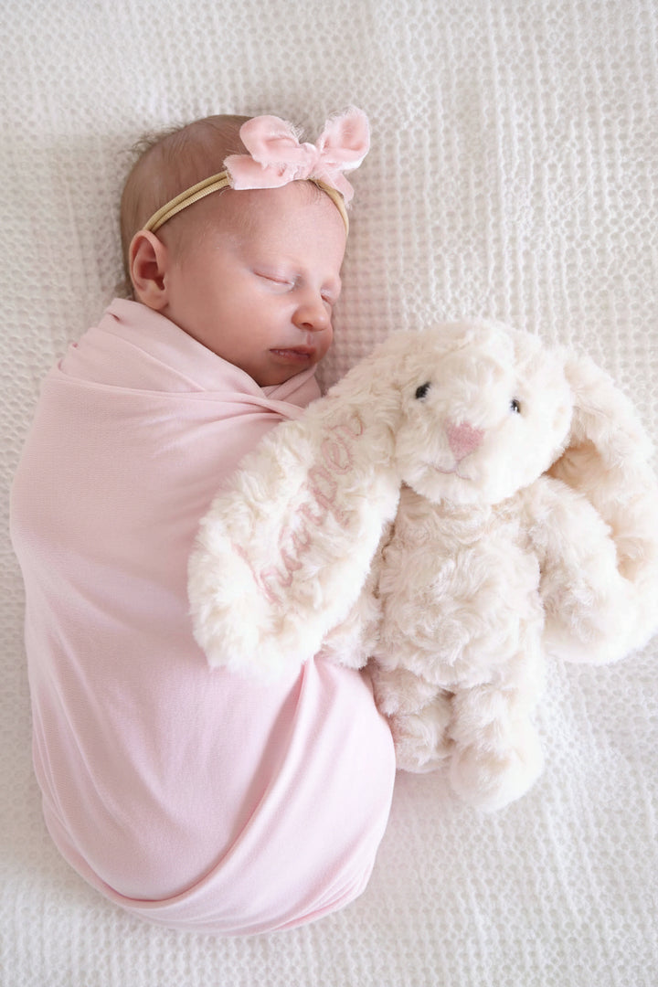 Embroidered Cuddle Plush Friends | Bentley Bunny