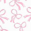 pink bow print 