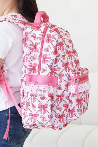 bow besties backpack for girls 