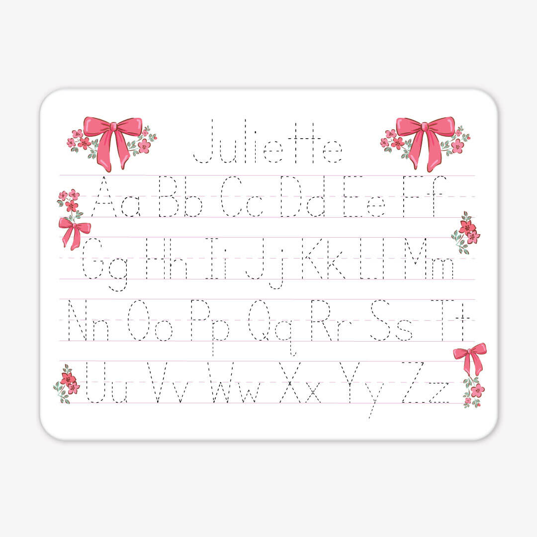 Kids Personalized Whiteboard | Bow Besties