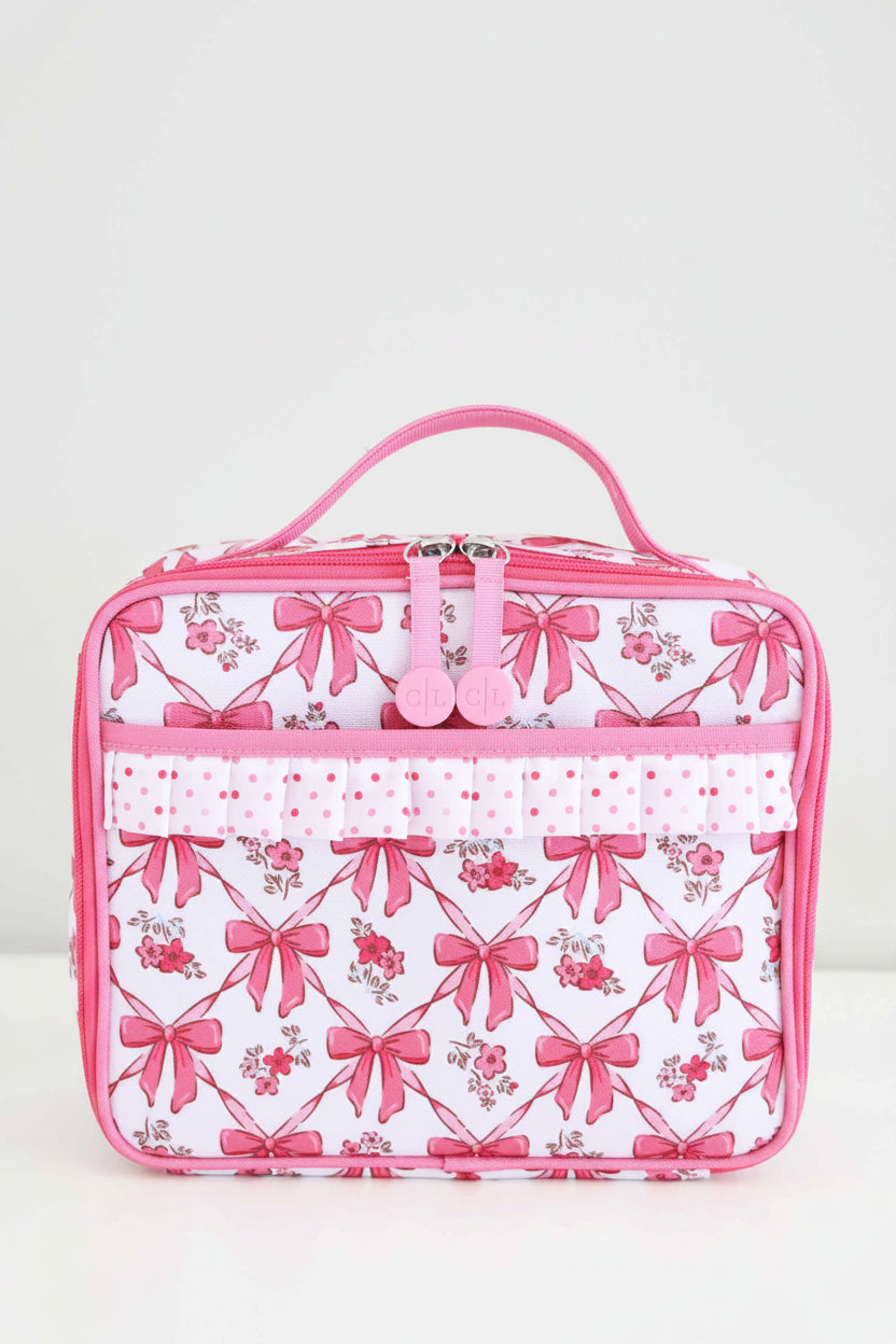 bow besties girls lunchbox for school 