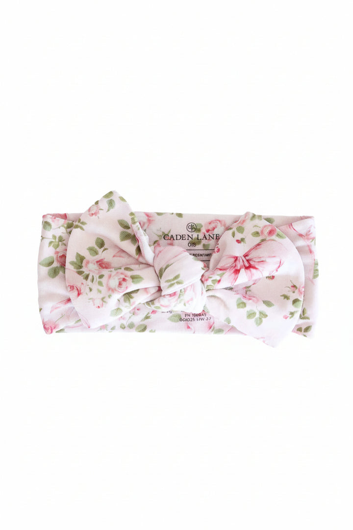 bows in bloom knit large bow headwrap