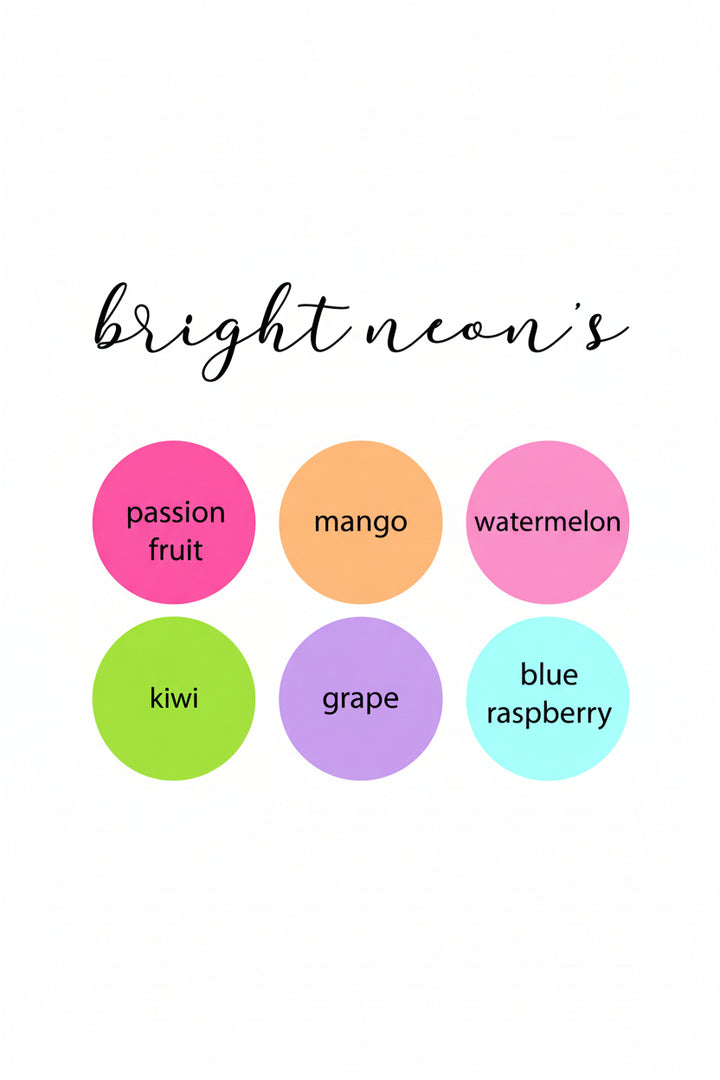 Personalized Color Blanket | Bright Neons