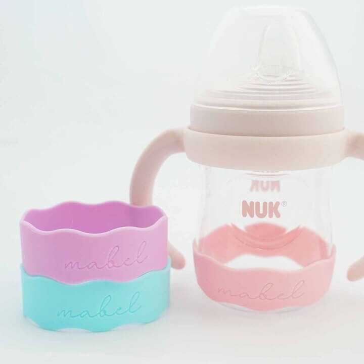 Personalized Silicone Bottle Labels | Brights