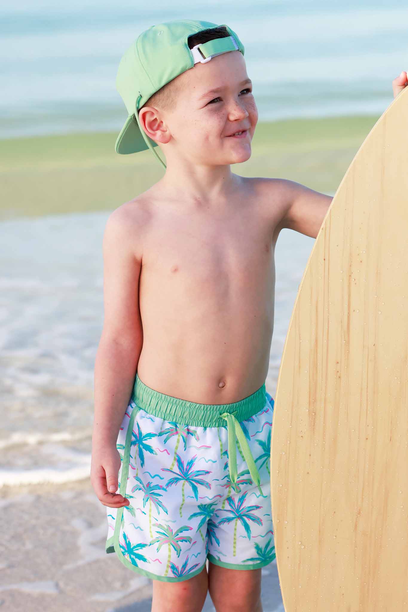 Boy's Swim Trunks | Blue Lagoon