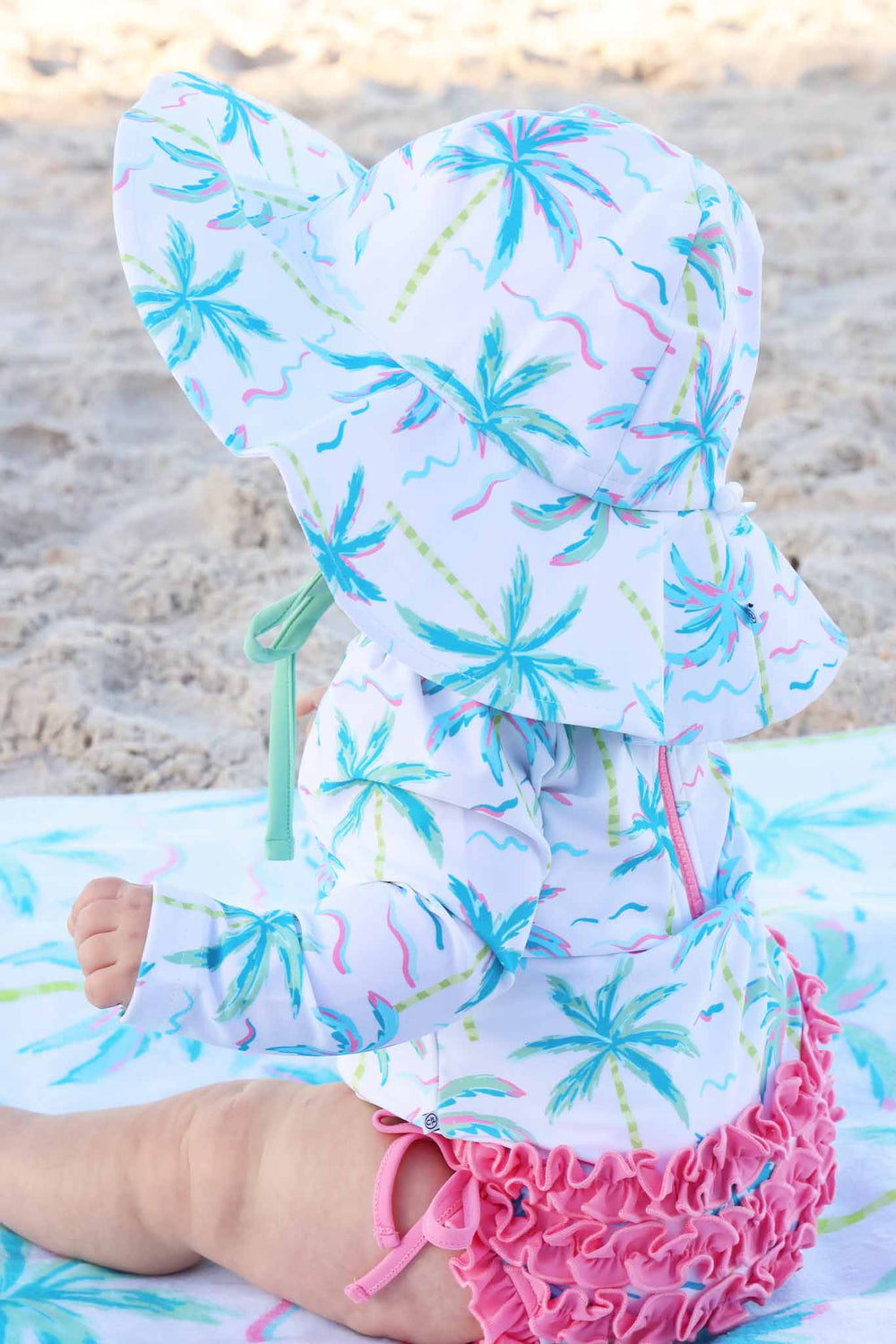 blue lagoon upf 50+ surf hat 