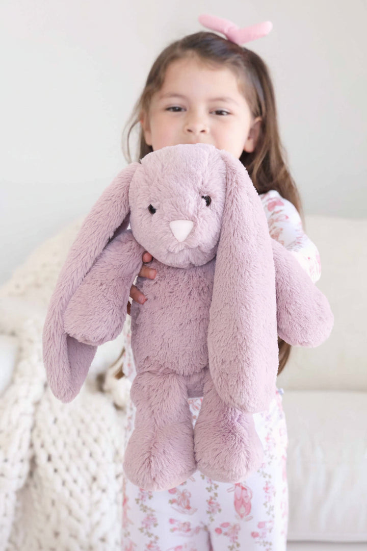 light purple bunny stuffed animal for kids 