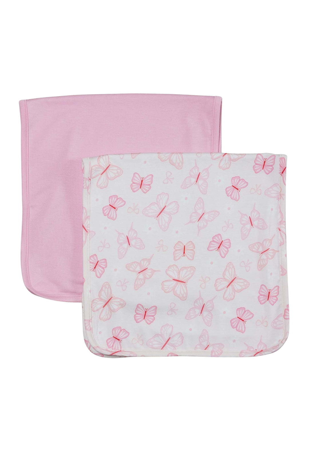 Blooming Butterflies 2pc Burp Cloth Set 