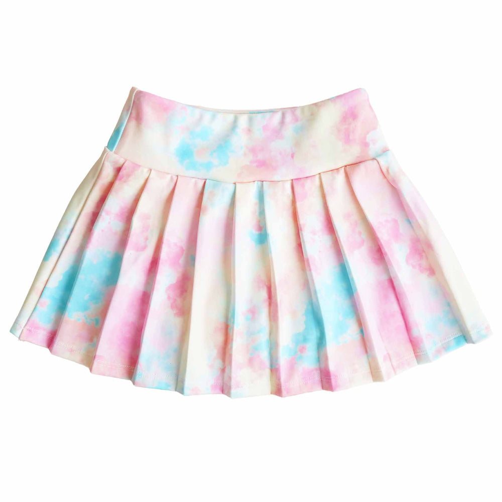 girl's tie dye athletic skirt 