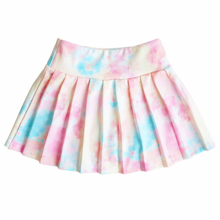 girl's tie dye athletic skirt 