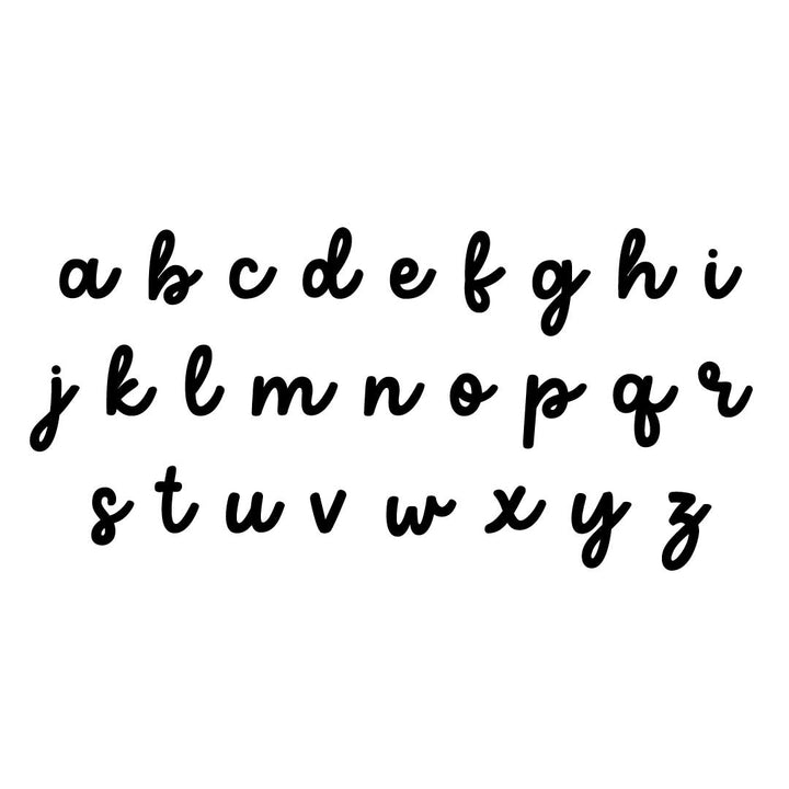 cherry pie all lowercase script font 