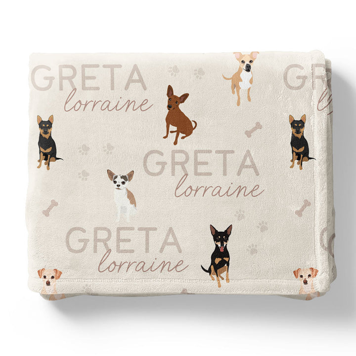 Personalized Kids Blankets | Dog Breeds