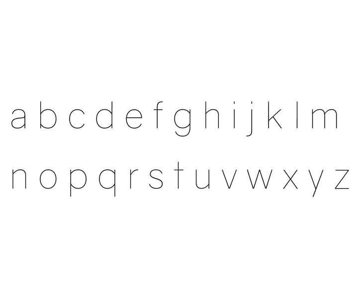 block font