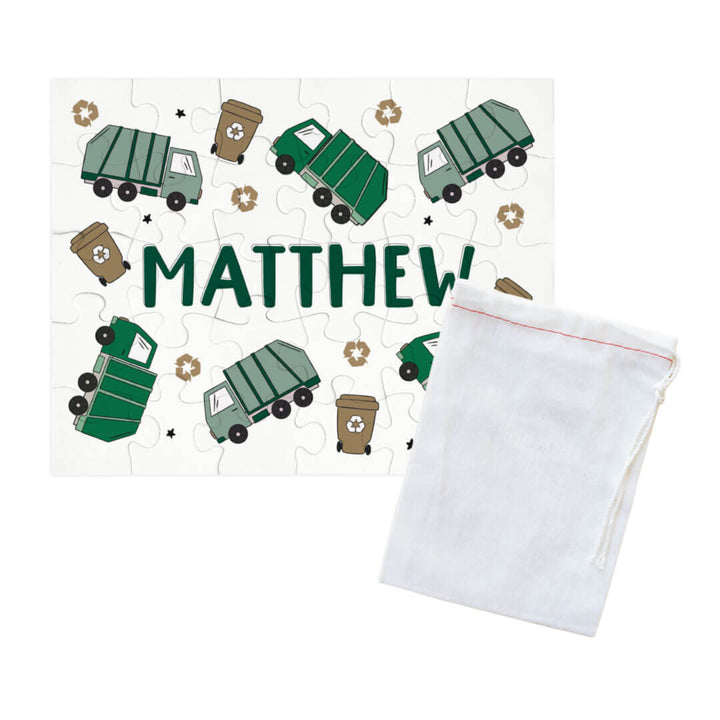 Kids Personalized 30 Piece Puzzle | Clean Up Crew